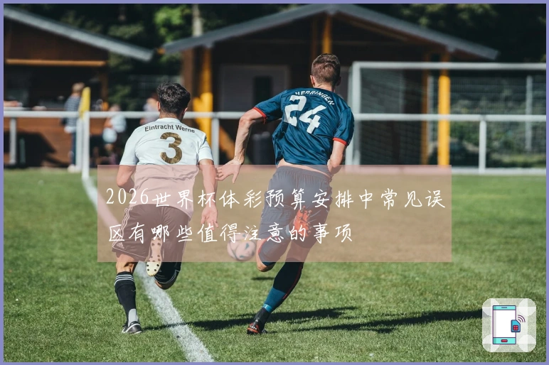 2026世界杯体彩预算安排中常见误区有哪些值得注意的事项